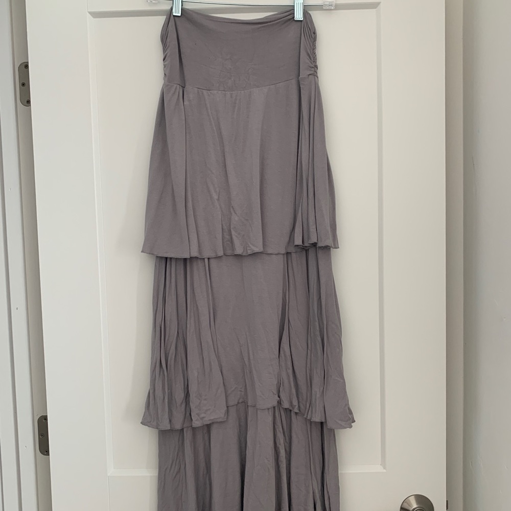 Dainty Jewell’s Grey Ruffle Skirt
